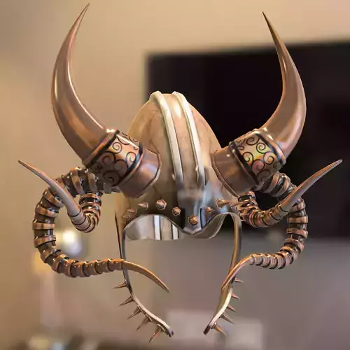 Infernal Horned Helmet