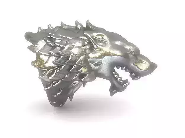 GoT House Stark Heraldry 3D print model