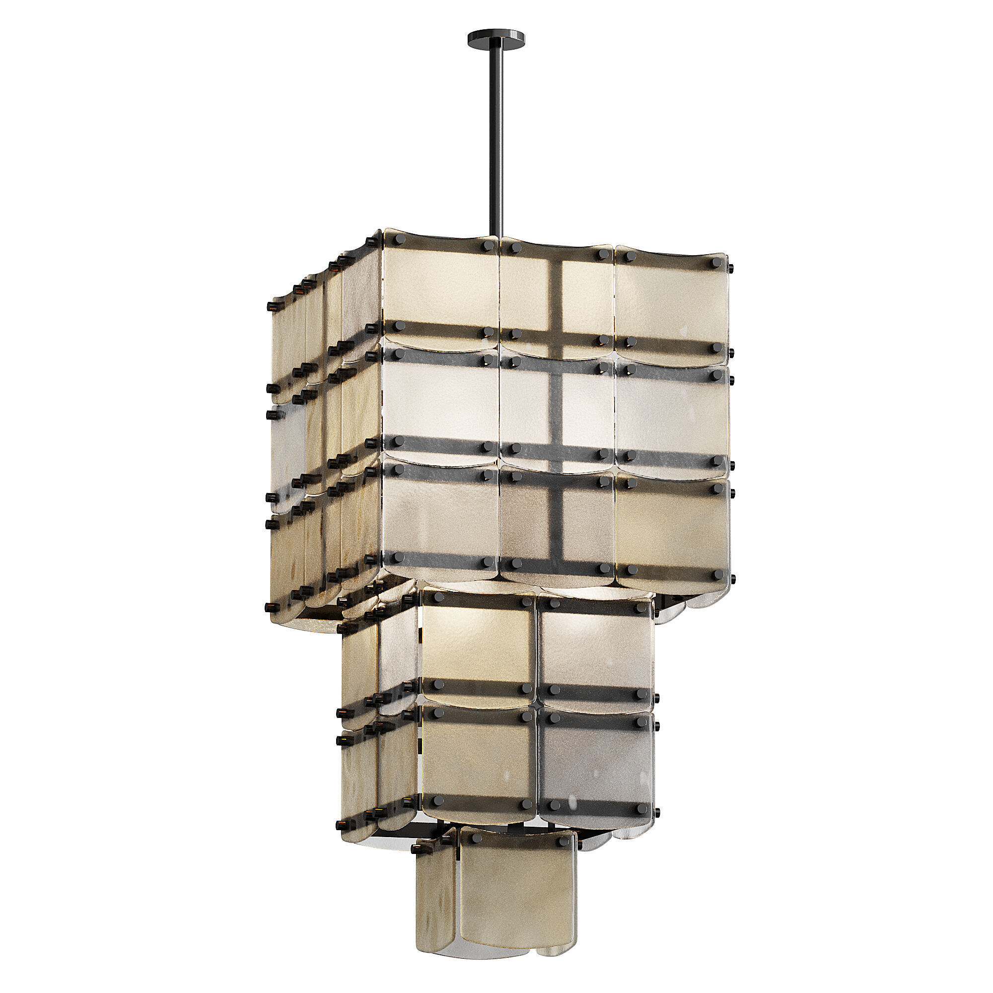 Chandelier Laurent light 3D model_7