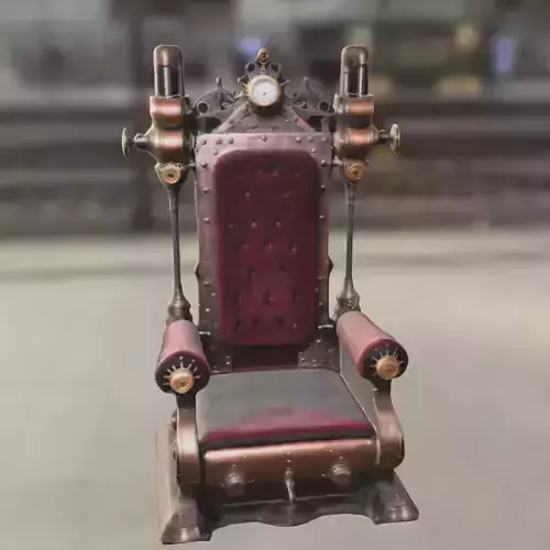 Steam Throne  Victorian SciFi Steampunk 