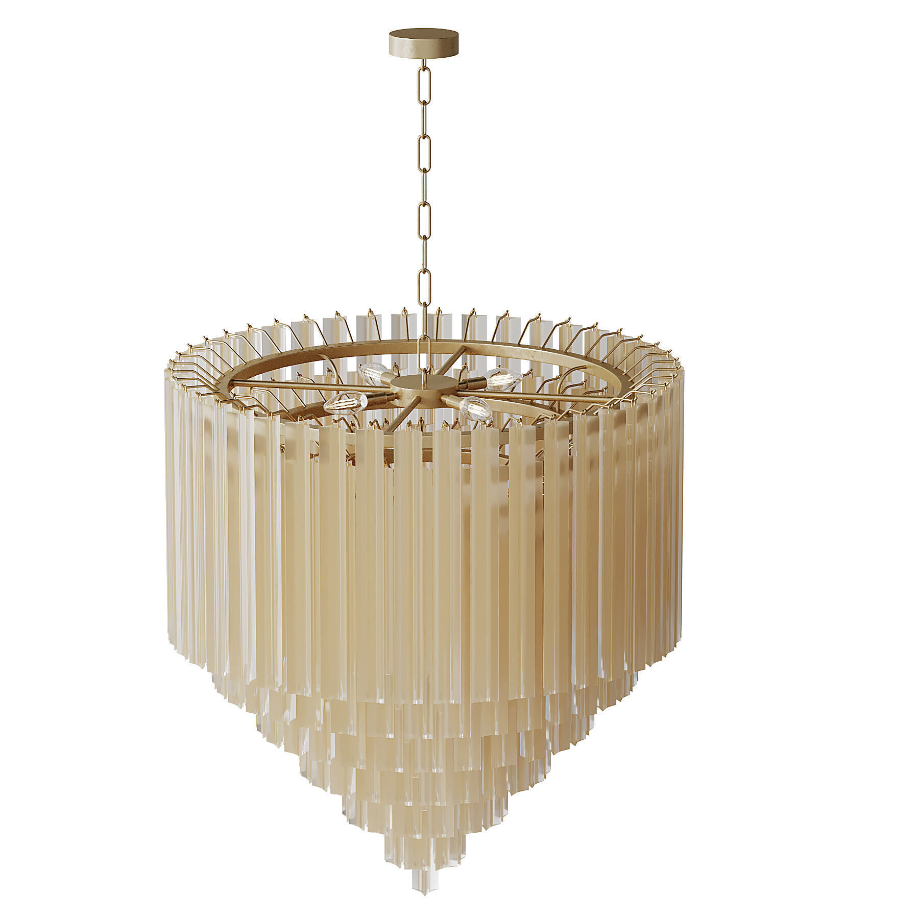 Chandelier Nova light 3D model_10