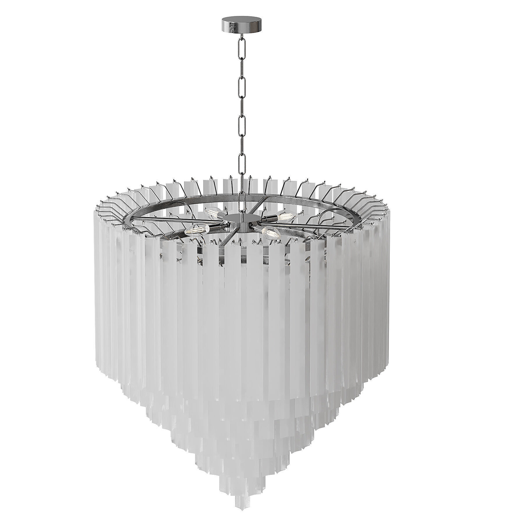 Chandelier Nova light 3D model_11