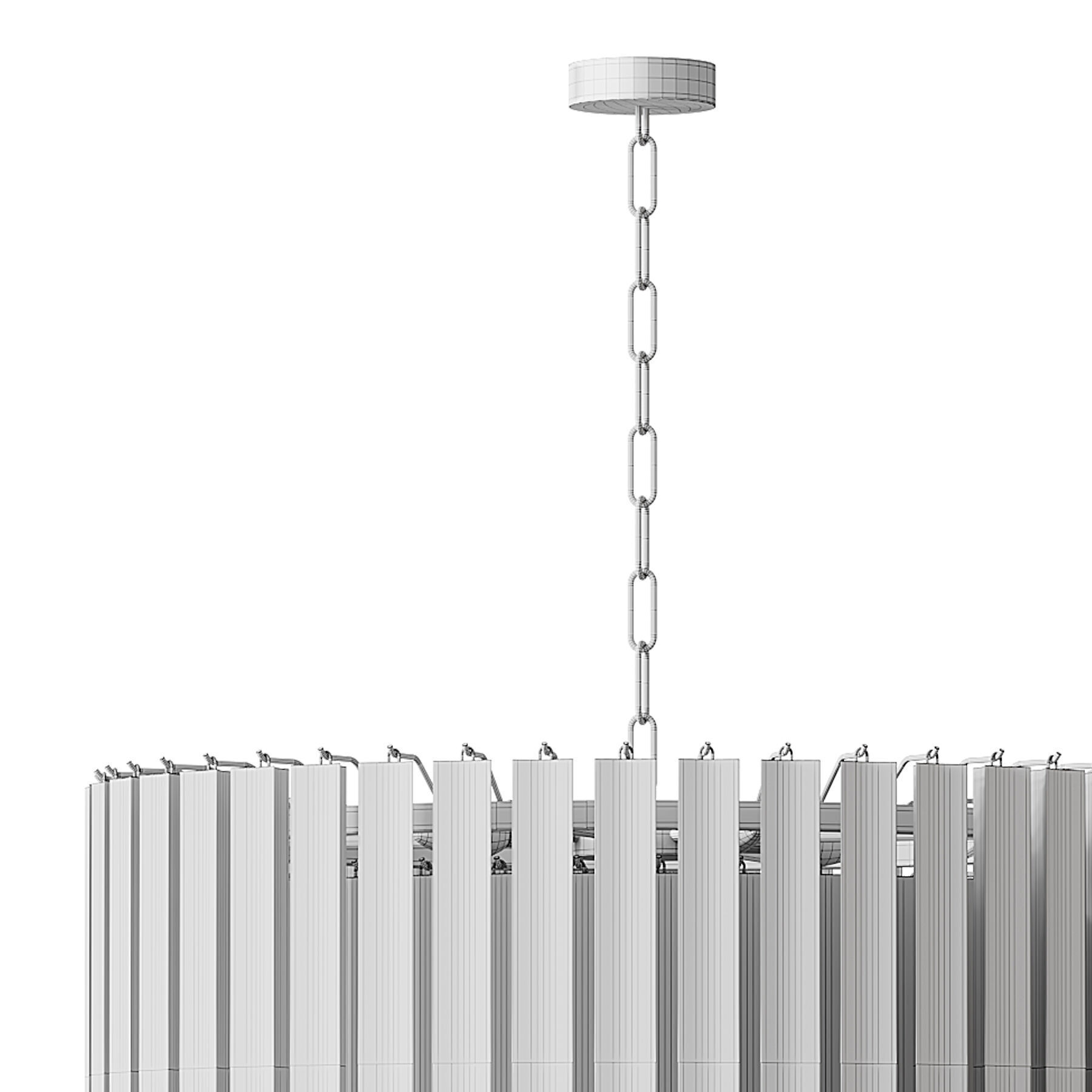 Chandelier Nova light 3D model_14