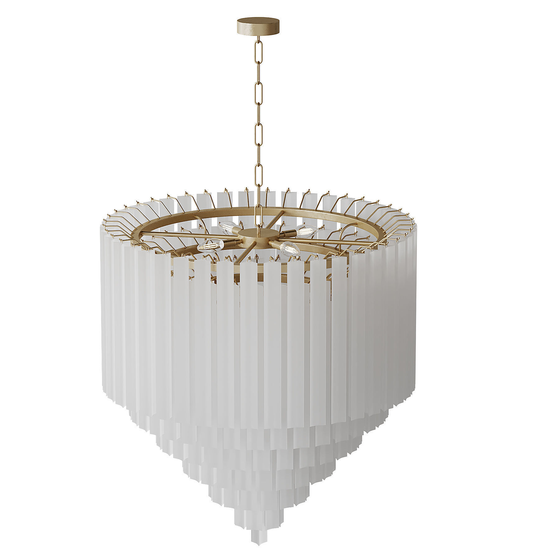 Chandelier Nova light 3D model_12