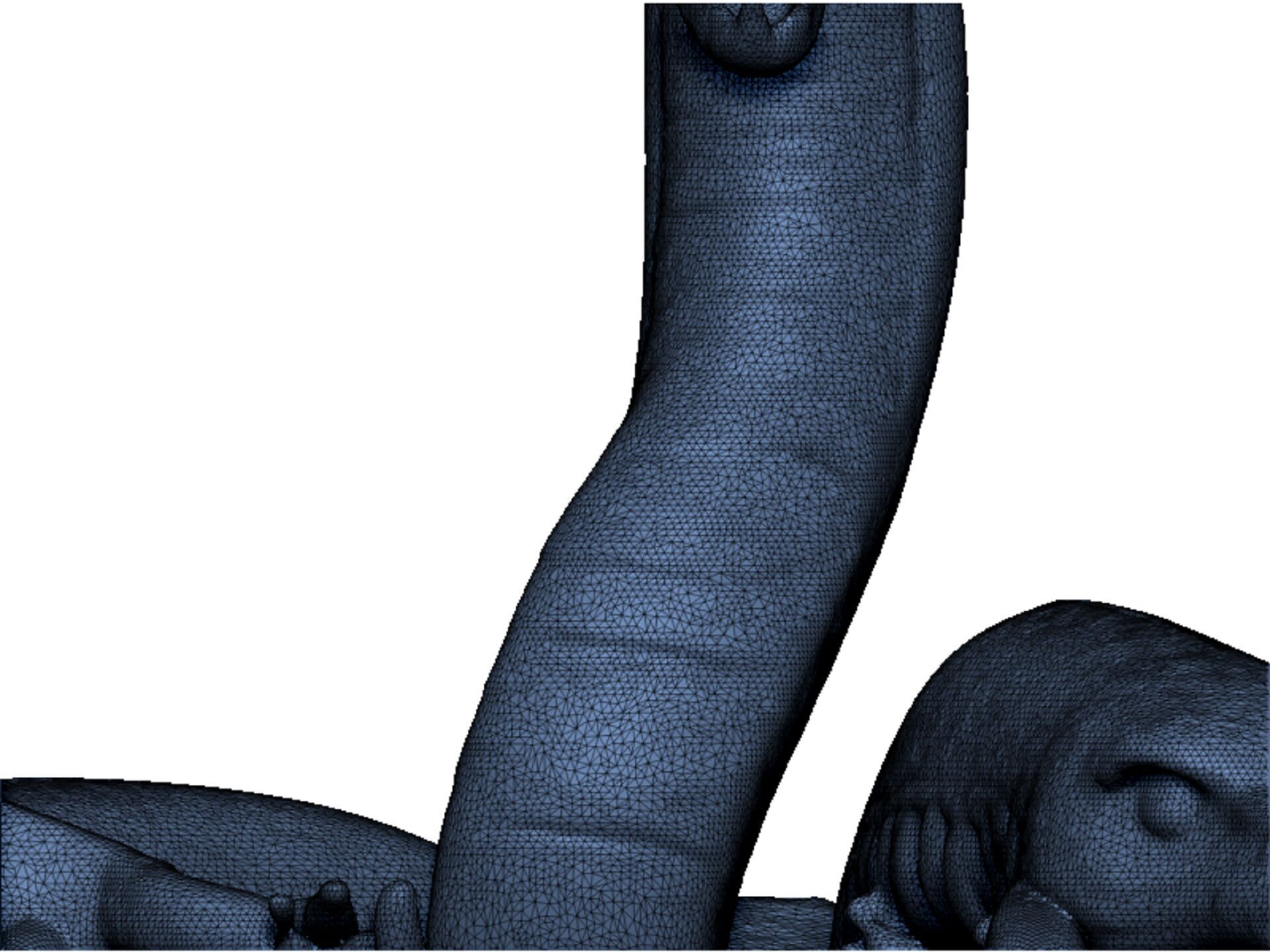 snake pendant 3D print model_10