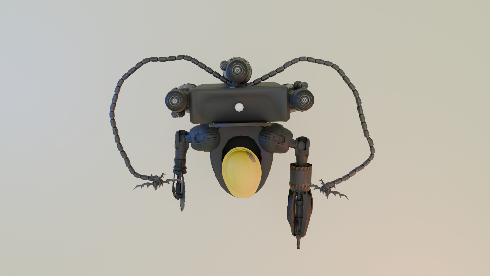 Engineer Skibidi Toilet 3D model_5