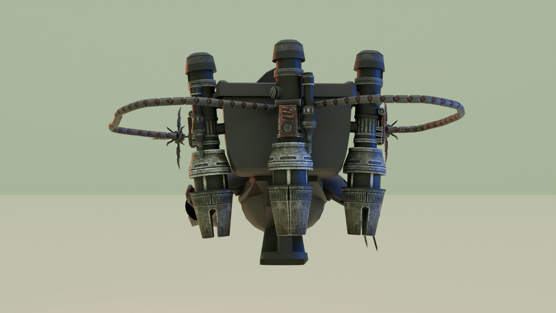 Engineer Skibidi Toilet 3D model_3