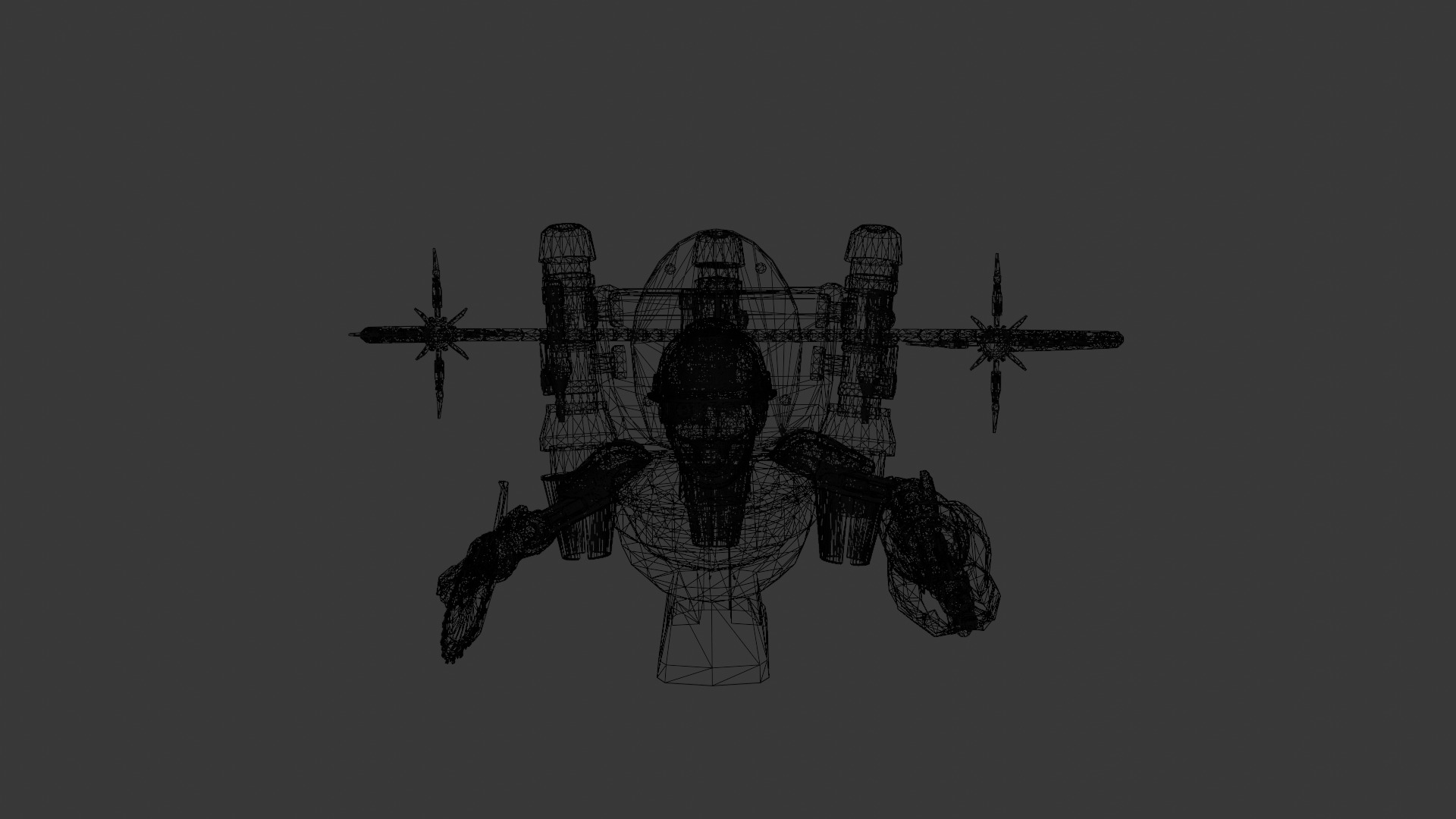 Engineer Skibidi Toilet 3D model_7