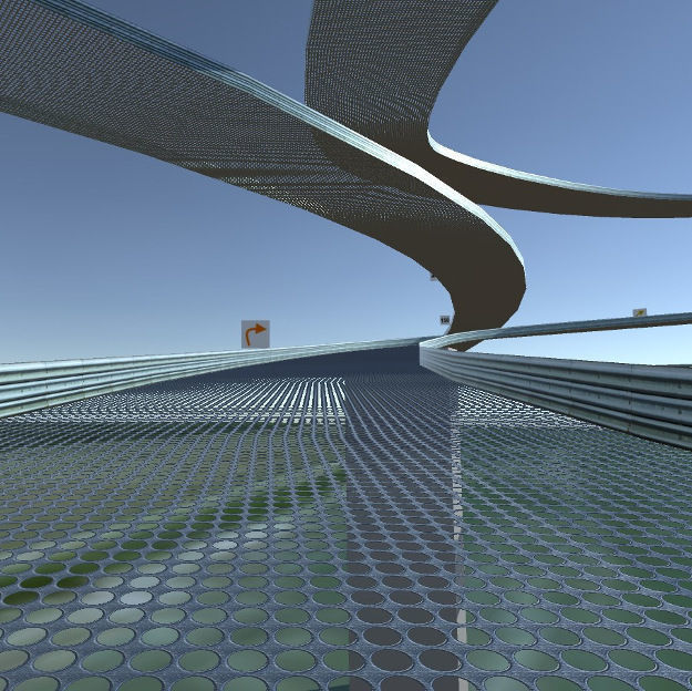 Sky Track The Bow Tie Low-poly 3D model_1