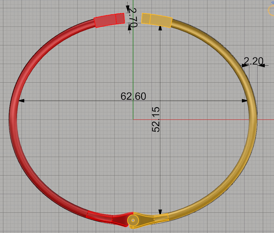 Tiffany and Co bracelet 3d printing model 3D print model_17