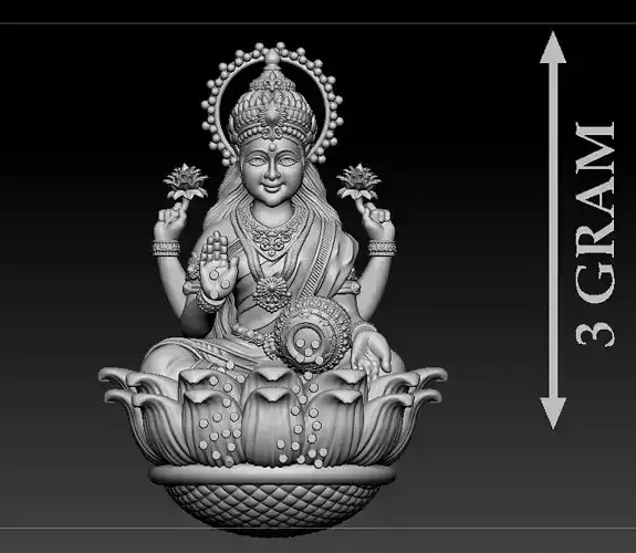 Laxmi Mata 3D print model 