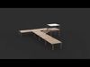 Wooden Pier 3D model_2