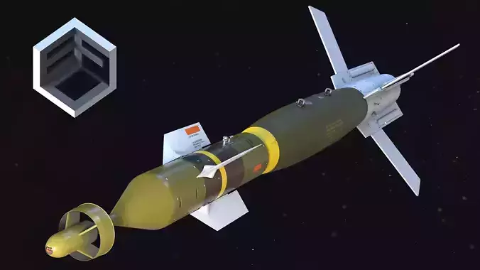 GBU-12 Paveway II 3D model