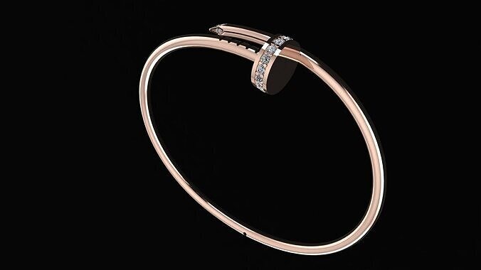 Carter Juste un Clou WITH STONES bracelet 3D PRINTING MODEL 3D print model