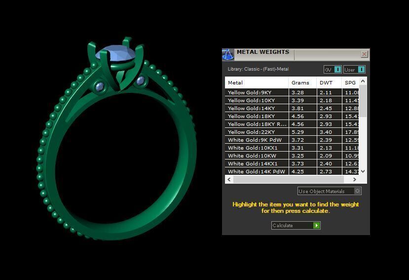 Solitaire Ring 3D print model_8