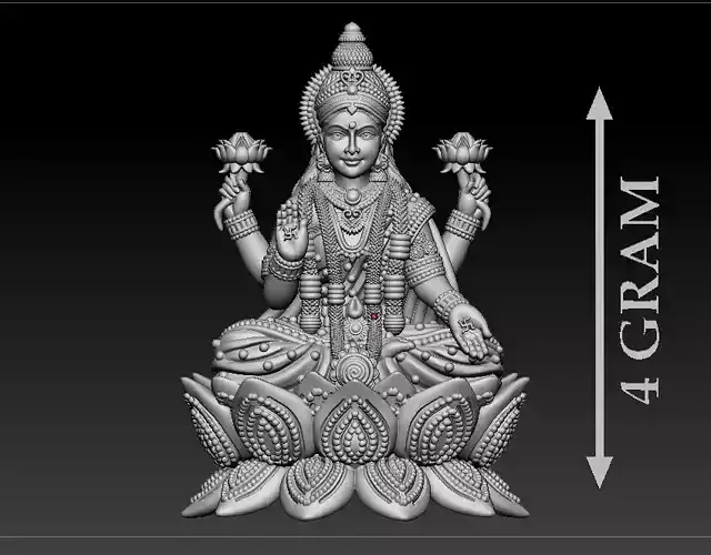Laxmi Mata 3D print model 