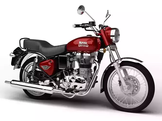 Royal Enfield Bullet Electra 2016 3D model