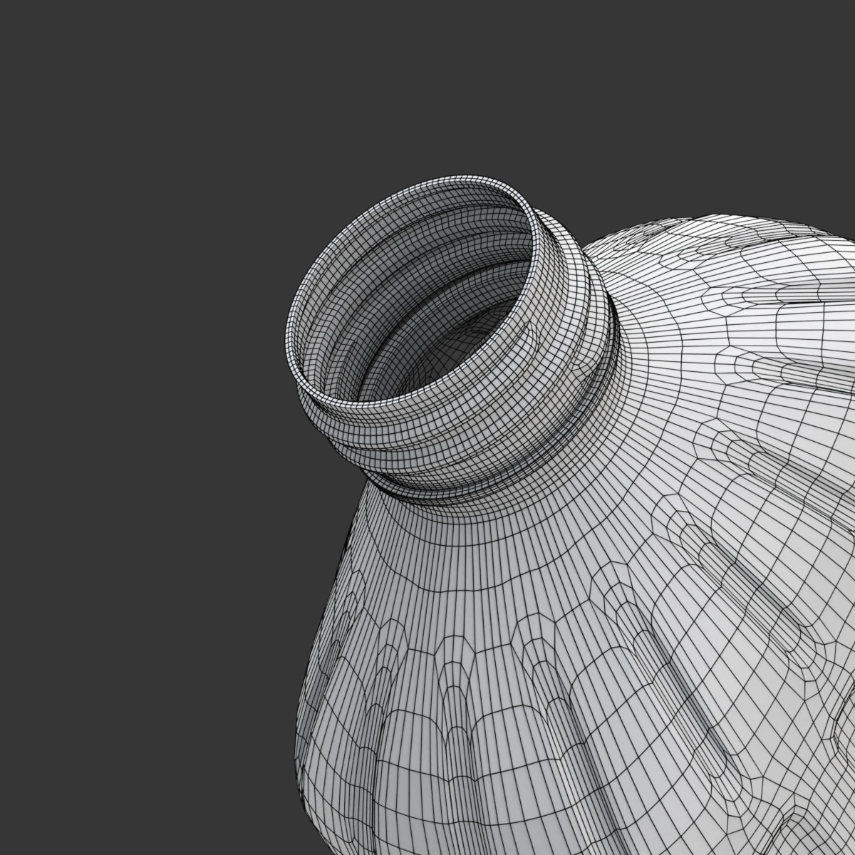 Cooking Oil Bottle 3D model_24