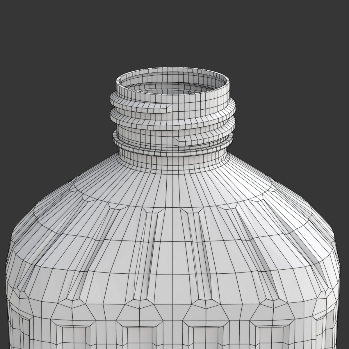 Cooking Oil Bottle 3D model_20