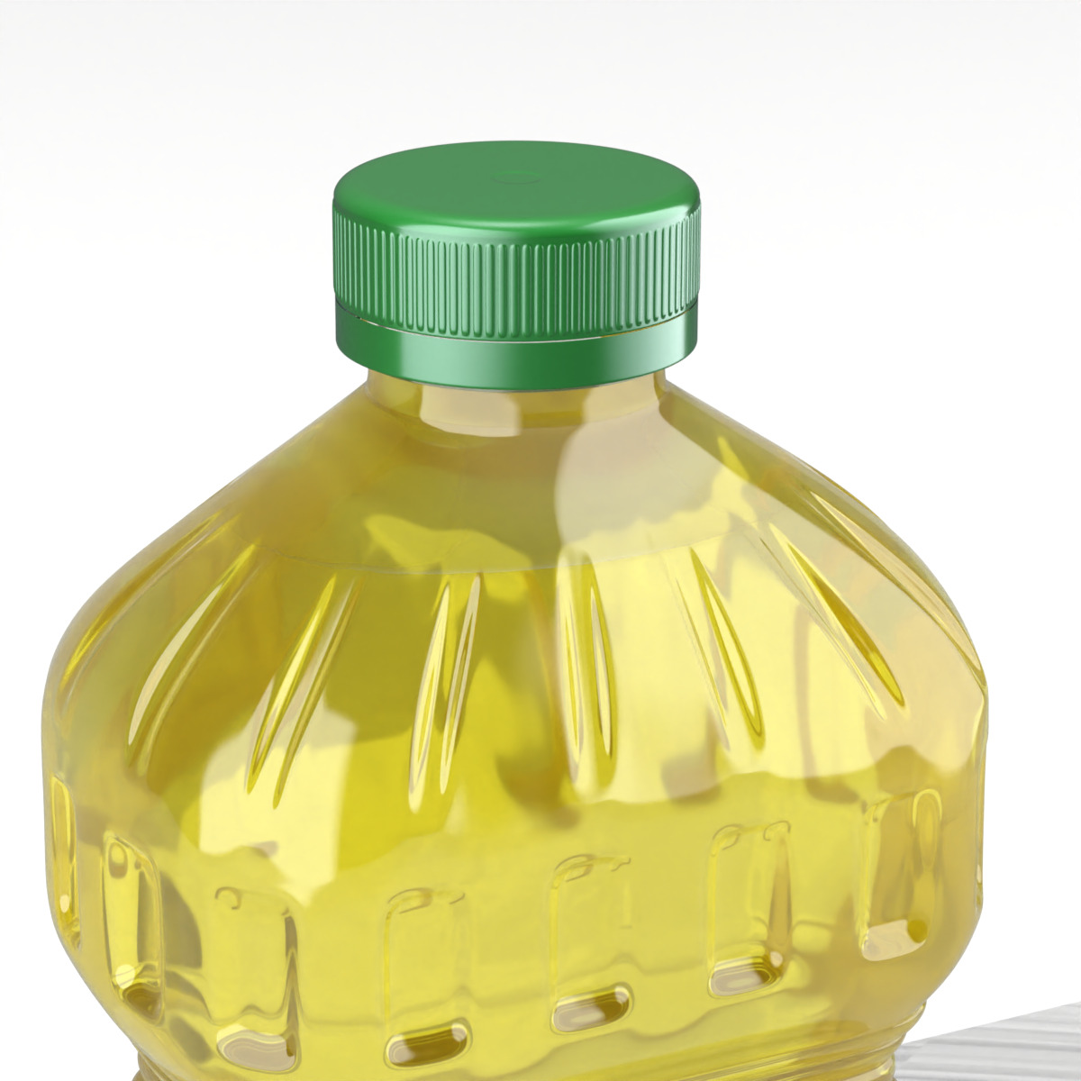 Cooking Oil Bottle 3D model_8