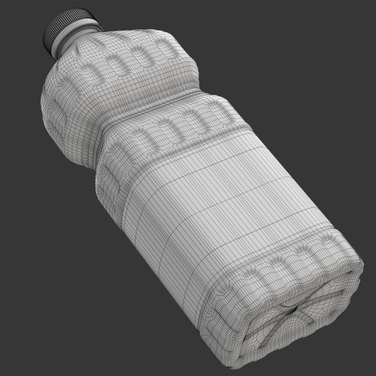 Cooking Oil Bottle 3D model_23