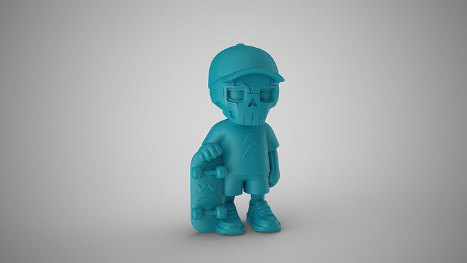 Cyber Punk Boy 2 3D print model