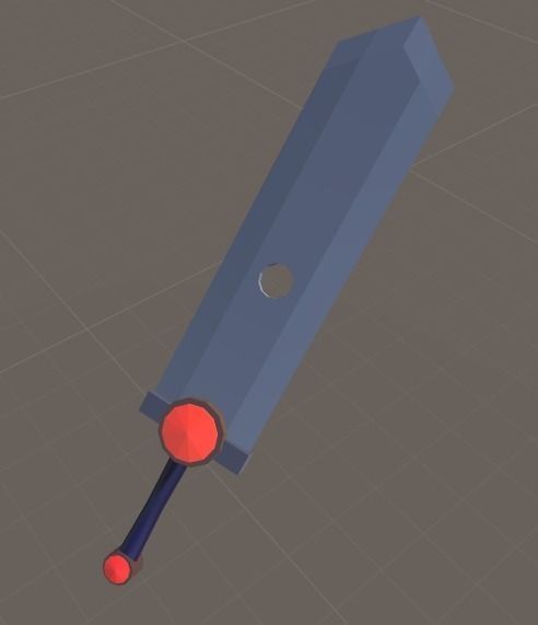 BA Sword Collection Low-poly 3D model_2