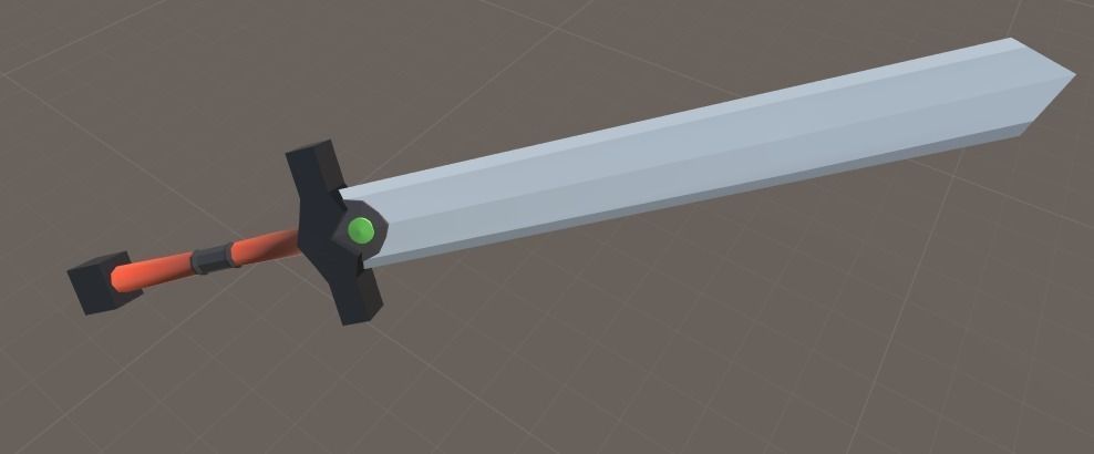 BA Sword Collection Low-poly 3D model_4