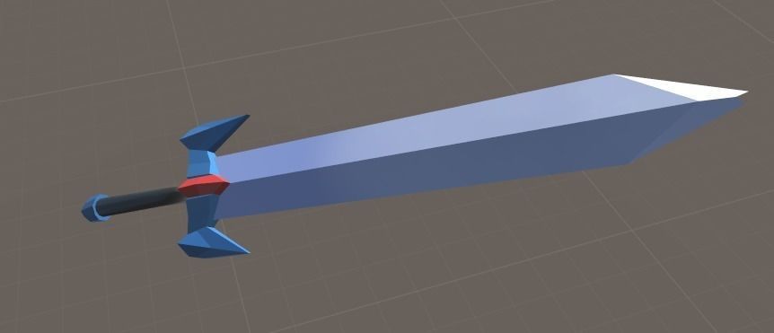 BA Sword Collection Low-poly 3D model_8