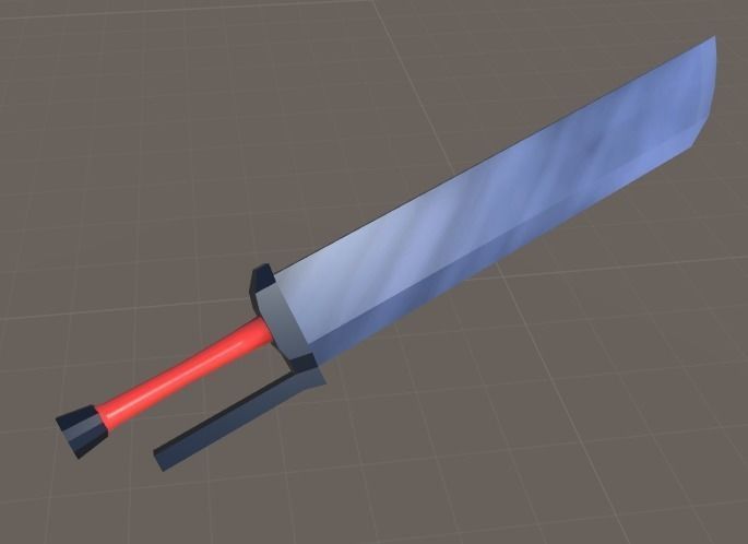 BA Sword Collection Low-poly 3D model_7