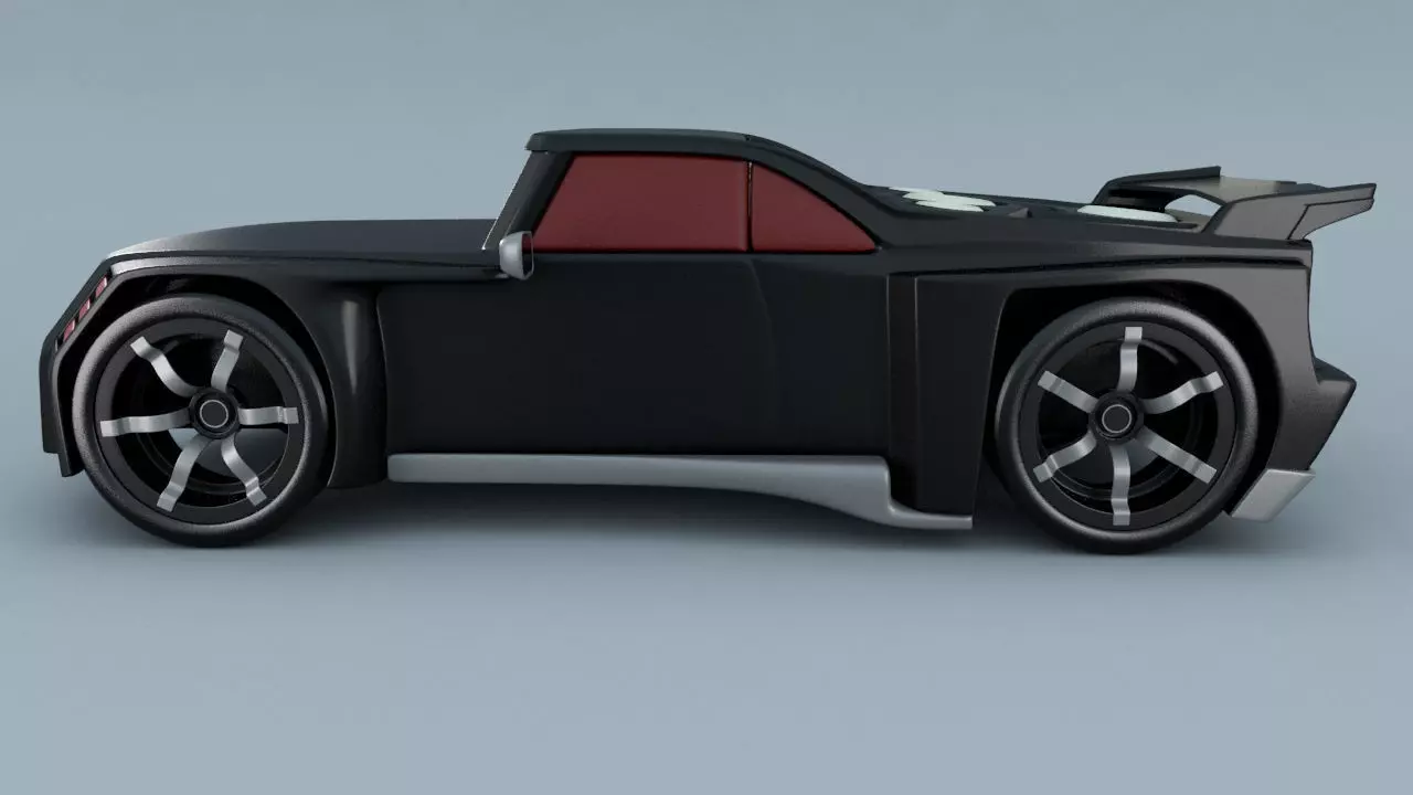 Hot Wheels Bassline 3D model_0