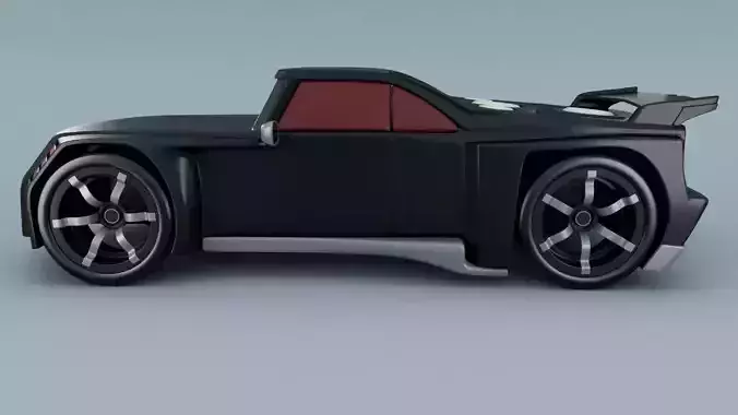 Hot Wheels Bassline 3D model