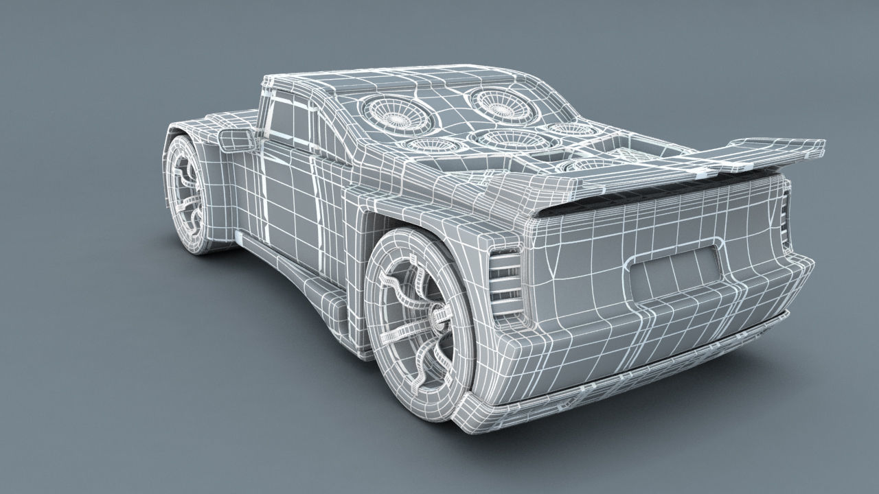 Hot Wheels Bassline 3D model_14