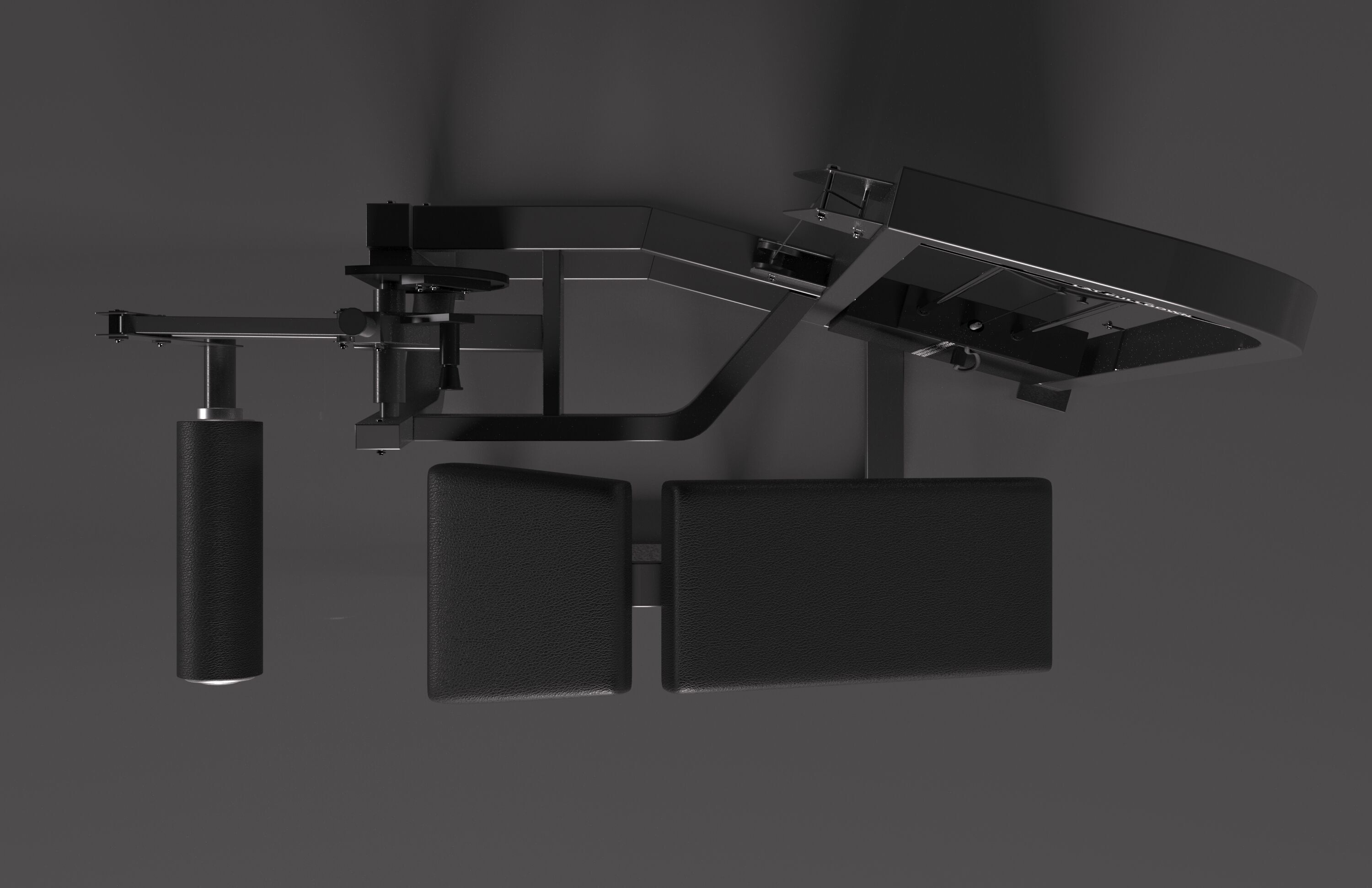 HAMMER STRENGTH SELECT LEG CURL 3D model_2