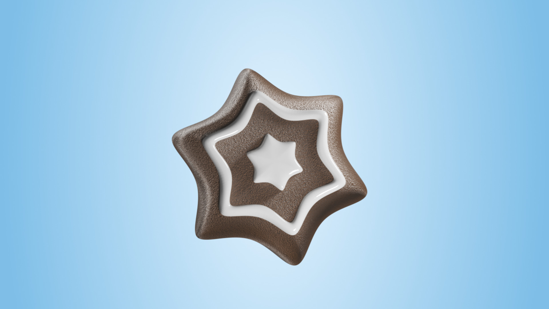 Christmas Cookie Free low-poly 3D model_1