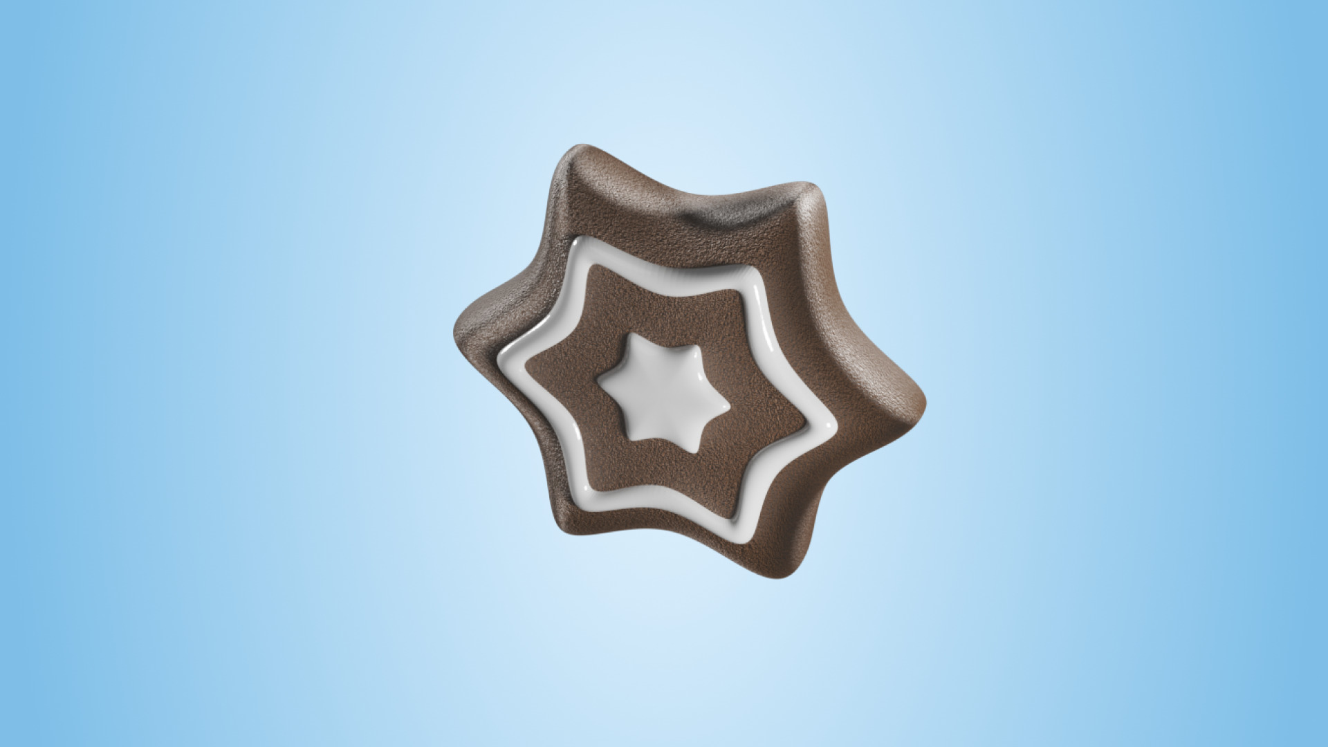Christmas Cookie Free low-poly 3D model_7