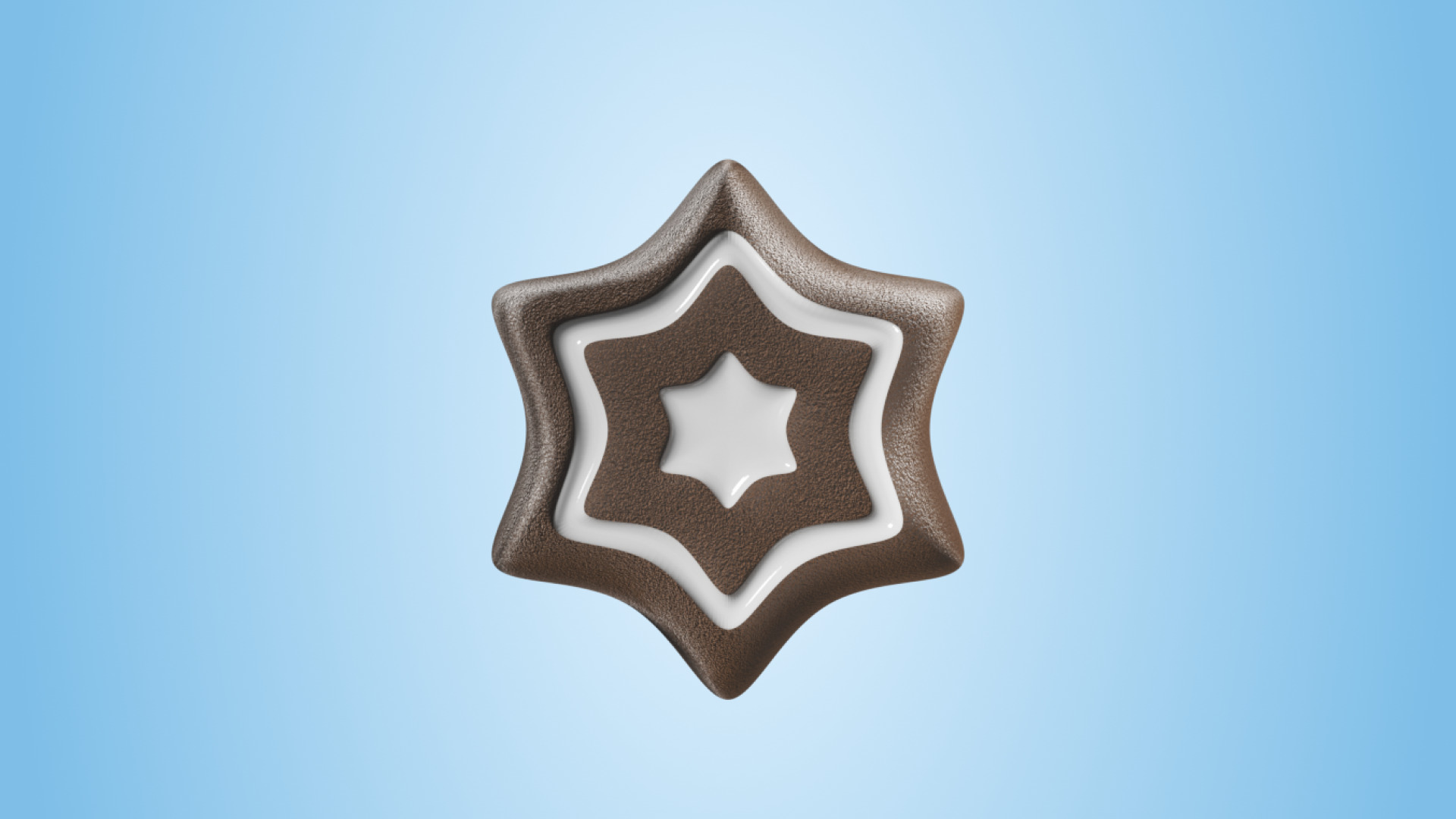 Christmas Cookie Free low-poly 3D model_6