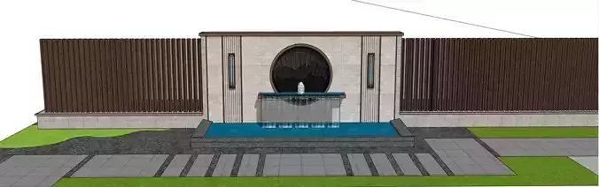 landscape wall-Chinese style-3