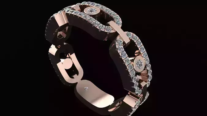 MESSIKA 3D Ring  PRINTING MODEL