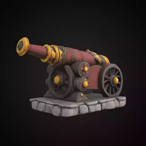 Stylized Asset - Cannon