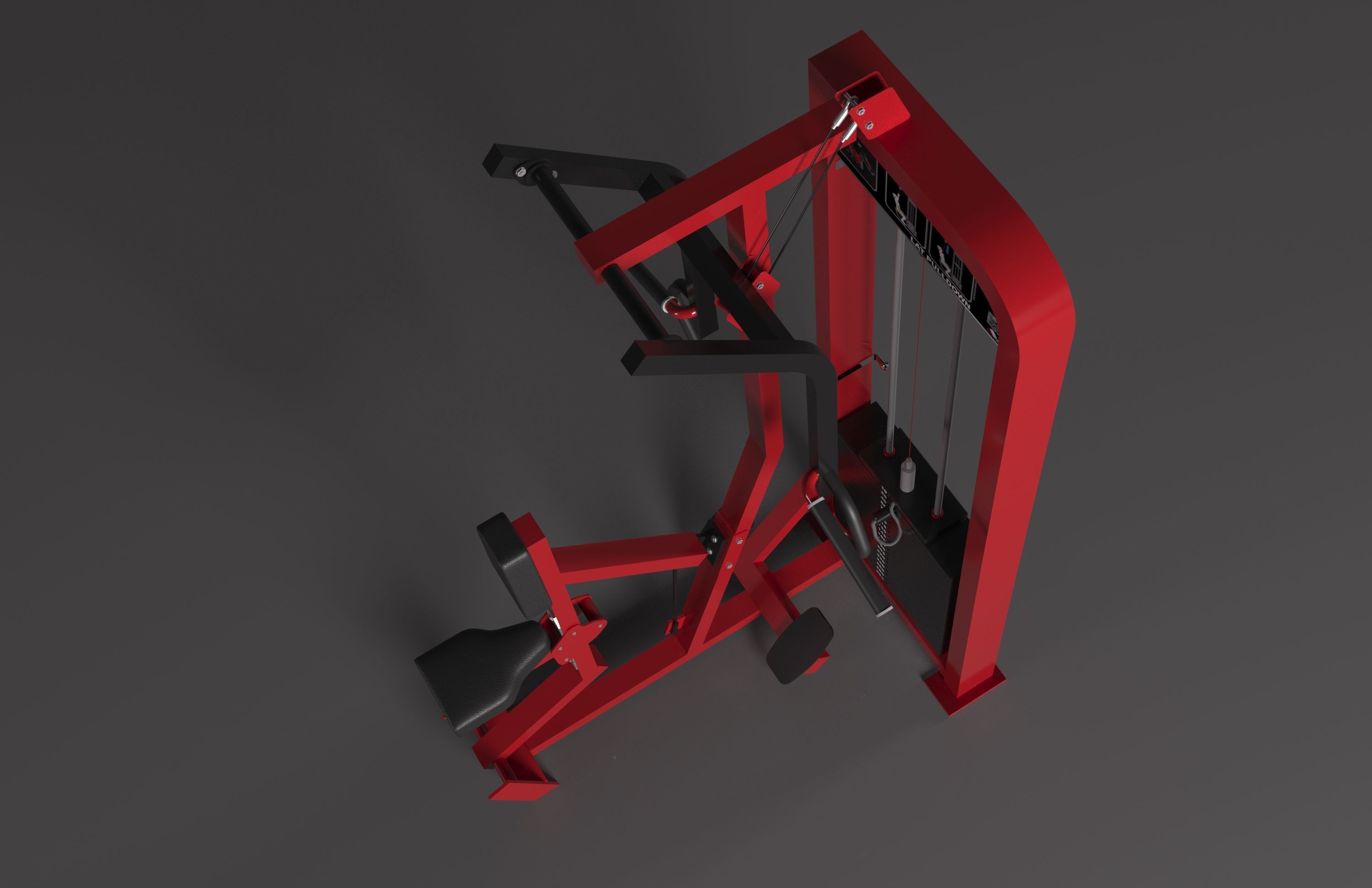 HAMMER STRENGTH SELECT ROW 3D model_2