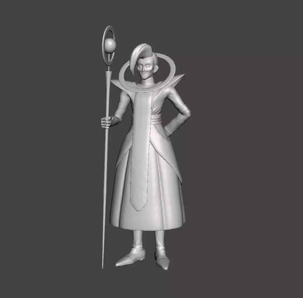 Angel of Universe 4 Cognac 3D Model 3D print model