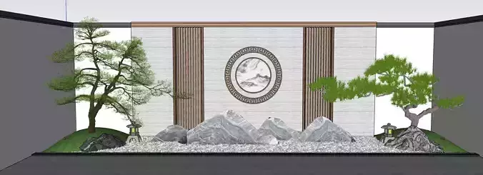 landscape wall-Chinese style-4