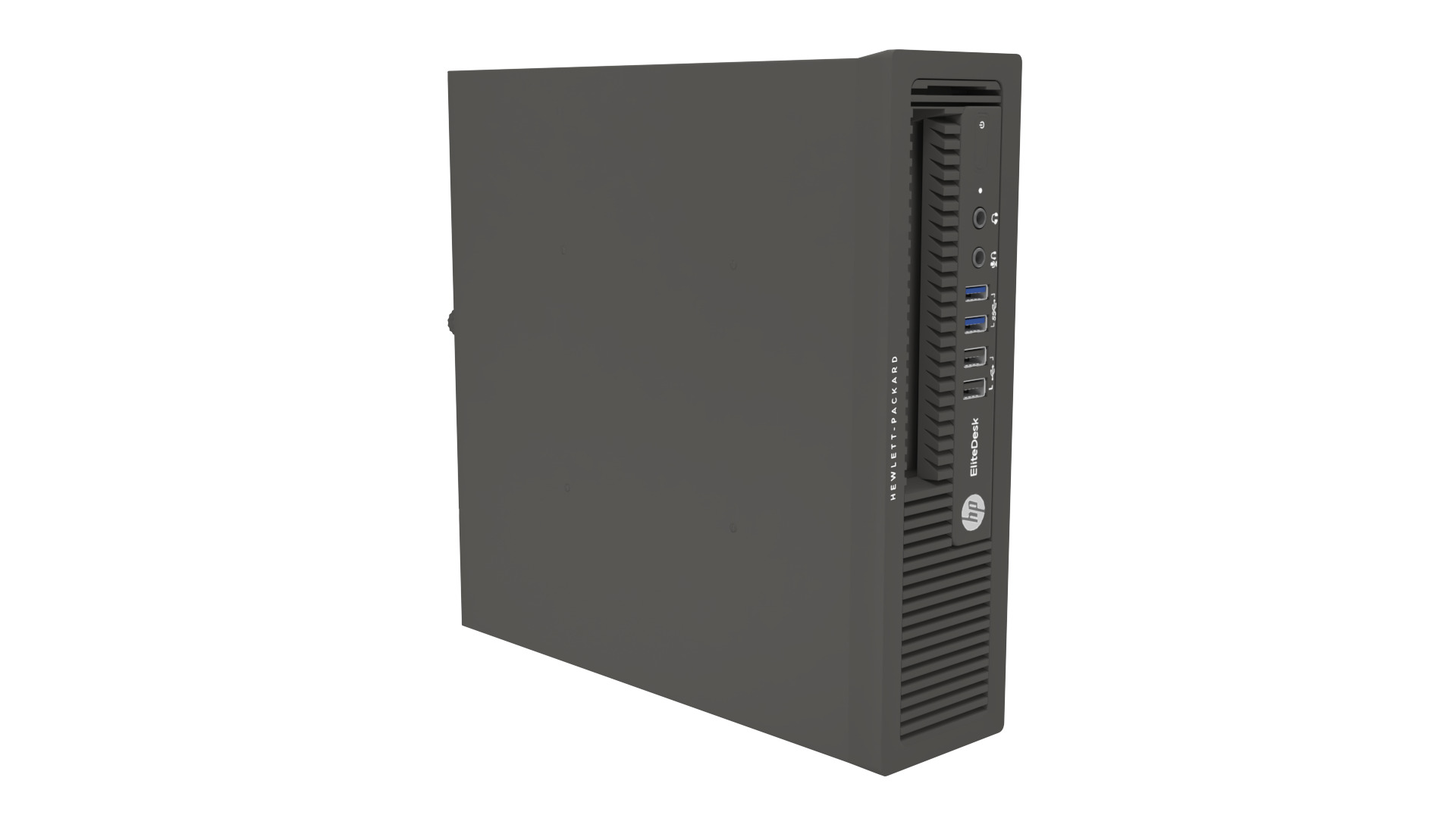 HP Desktop i5 Computer PC 3D model_8