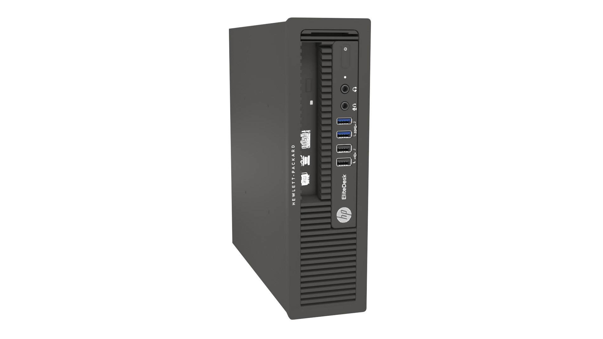 HP Desktop i5 Computer PC 3D model_10