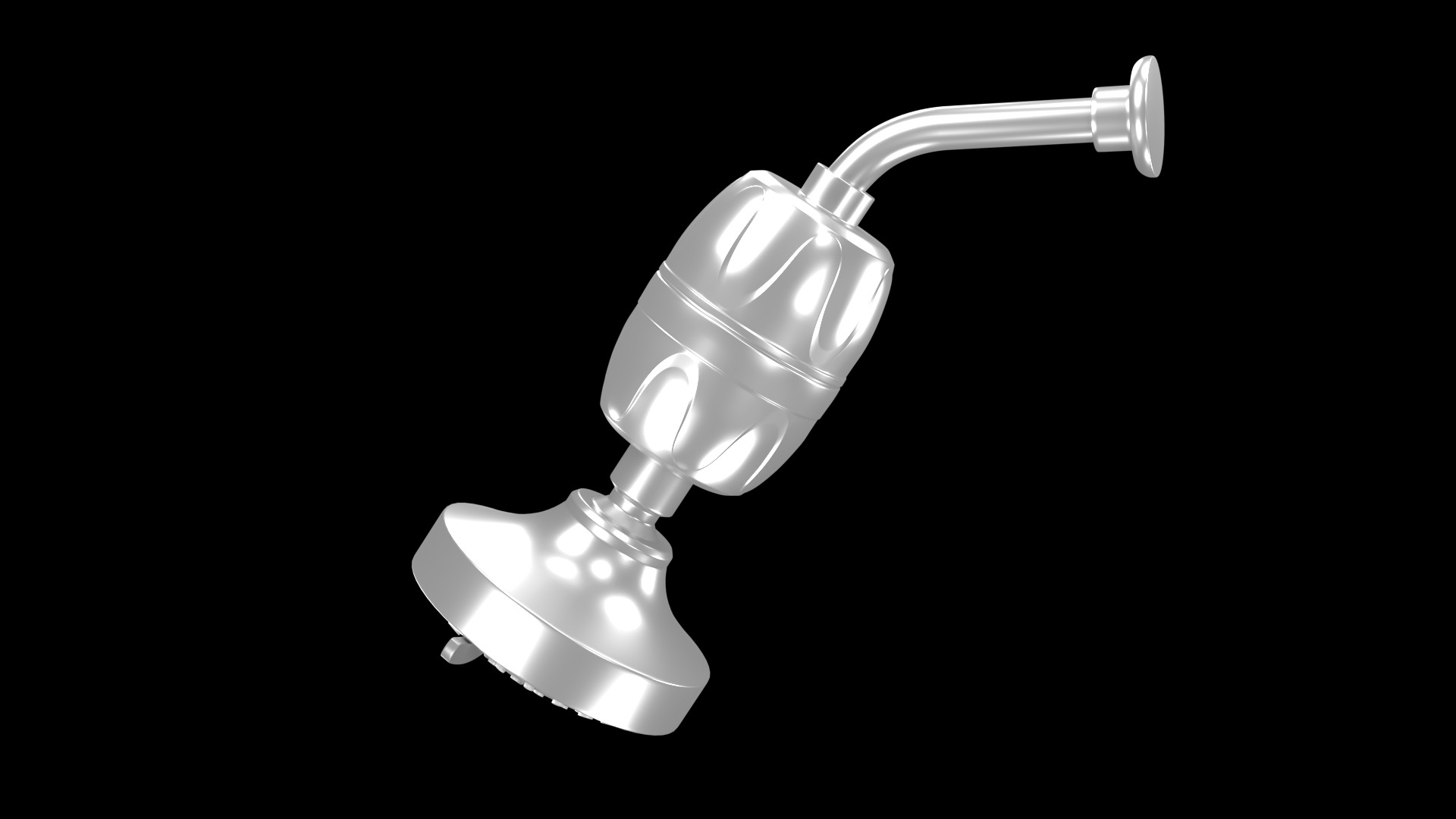 Shower Filter 3D model_2