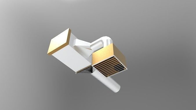 Exhaust Ducting 3D print model