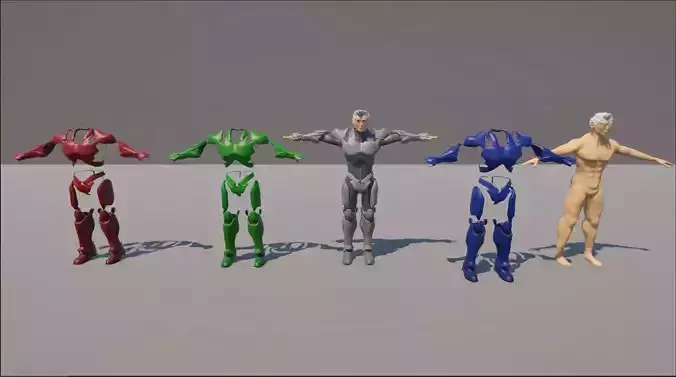 Stylized Modular Armor Pack