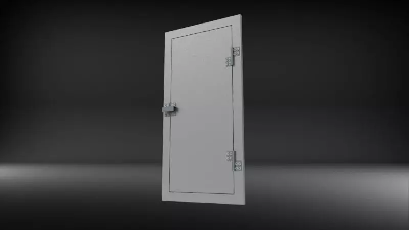 factory door 3D print model