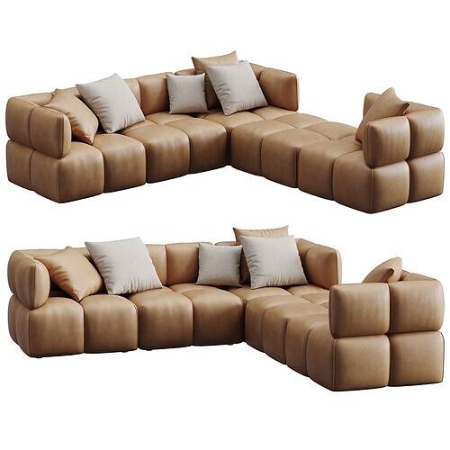 Sofa Brik By Bonaldo 3D model